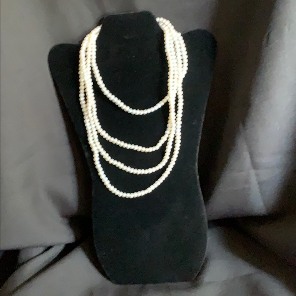 COPY - Onestring 80’long white freshwater pearls …